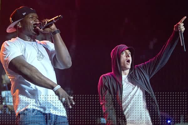 Eminem nell´intro di 50 Cent