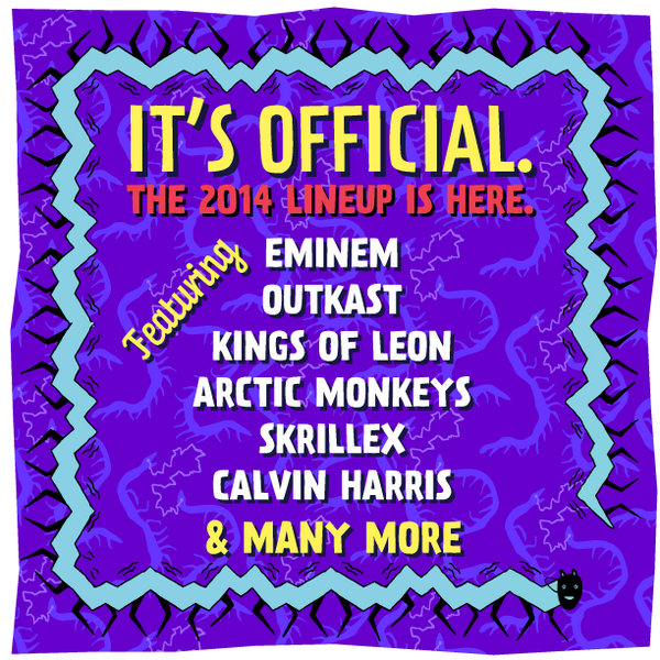 LOLLOPALOOZA 2014: ufficiale la partecipazione di Eminem.