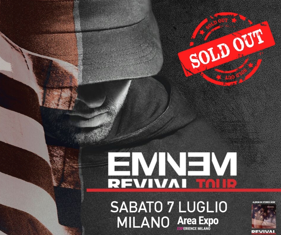 Biglietti Eminem concerto Milano