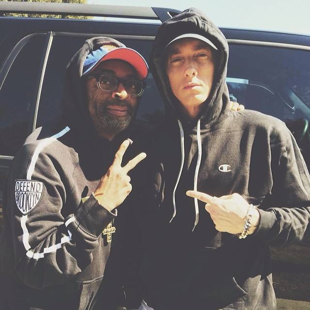 Eminem Headlights Video: svelate prime foto del set a Detroit