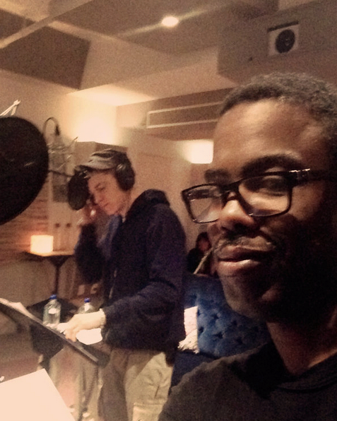 Eminem e Chris Rock in studio