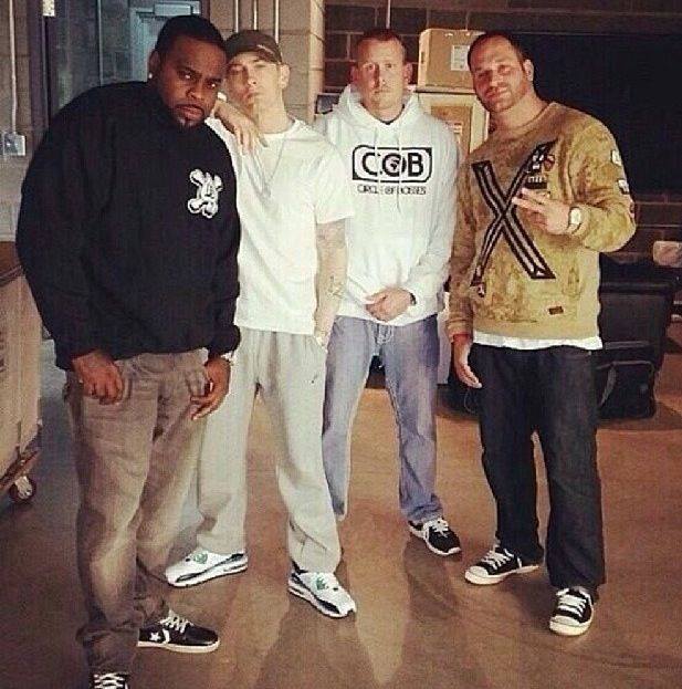 Nuove foto di Eminem con Crooked I degli Slaughterhouse