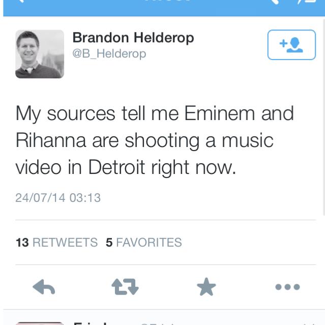 The Monster Tour: Eminem e Rihanna video promo a Detroit?