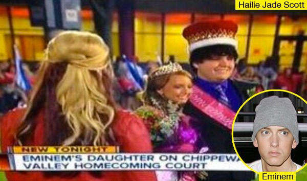 Hailie Jade, Reginetta dell´ Homecoming + video