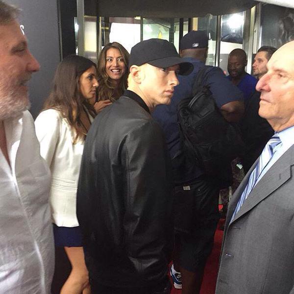 Eminem sul Red Carpet con il cast di Southpaw