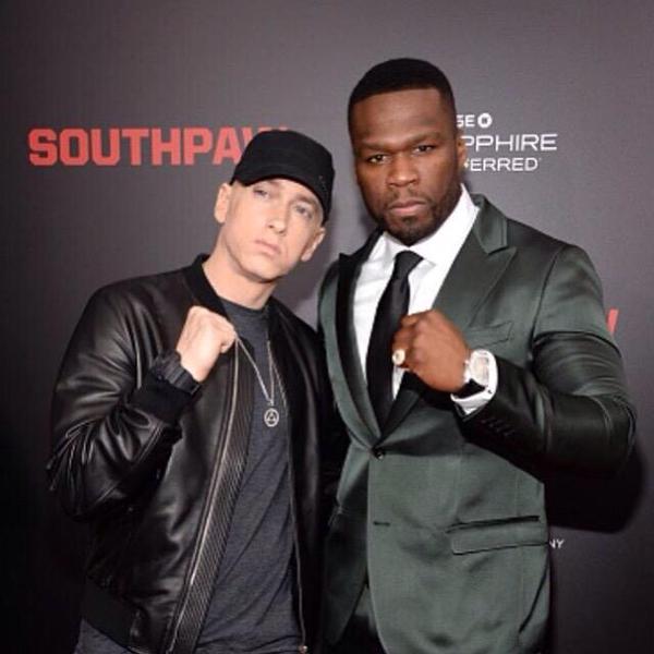 Eminem sul Red Carpet con il cast di Southpaw