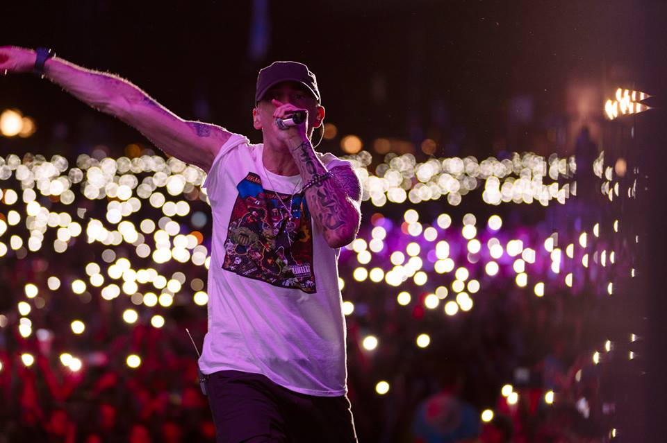 Eminem all’ACL Festival una performance eccezionale: Foto e Video