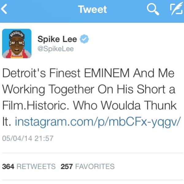 Eminem Headlights Video: svelate prime foto del set a Detroit