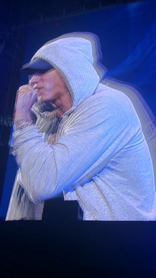 Eminem a Wembley prima data 11 Luglio: foto e video