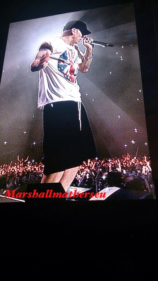Eminem a Wembley prima data 11 Luglio: foto e video