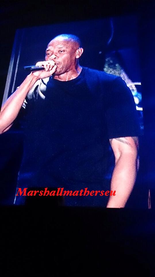 Eminem a Wembley prima data 11 Luglio: foto e video