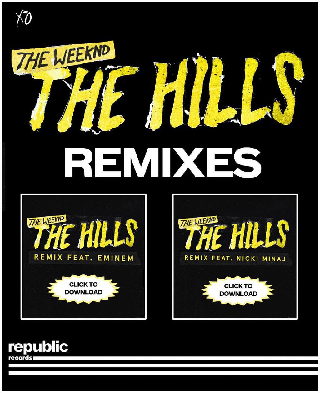 the weeknd eminem the hills remix, eminem the hills remix video, eminem feat the weeknd the hills remix video, the hills remix virtual reality video