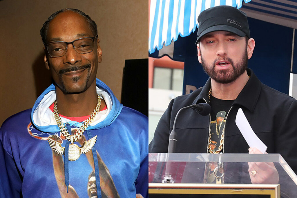 Eminem risponde a Snoop Dogg in una traccia del nuovo album