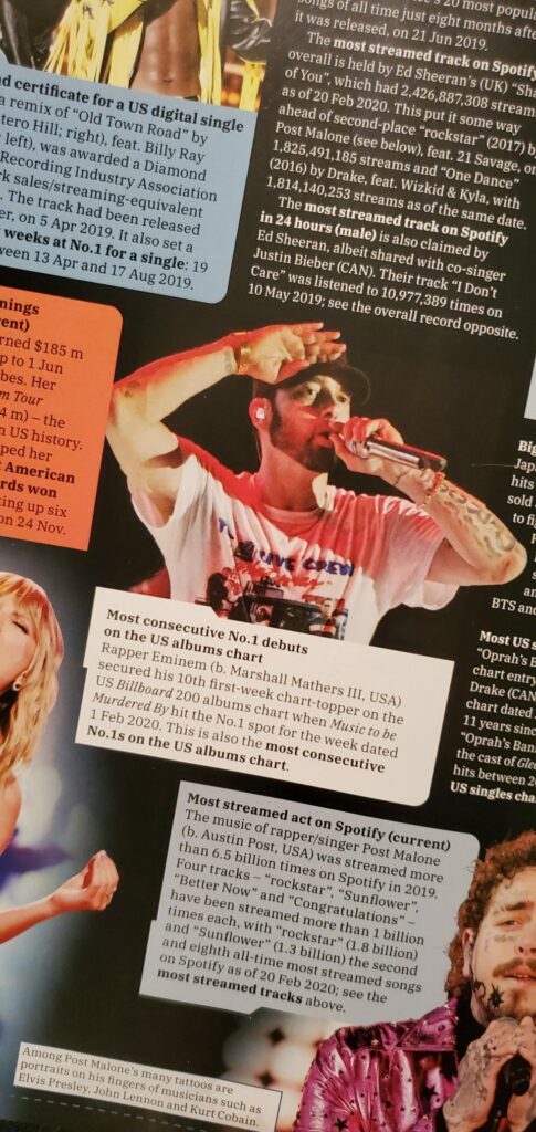 Eminem di nuovo nel Guinness World Records