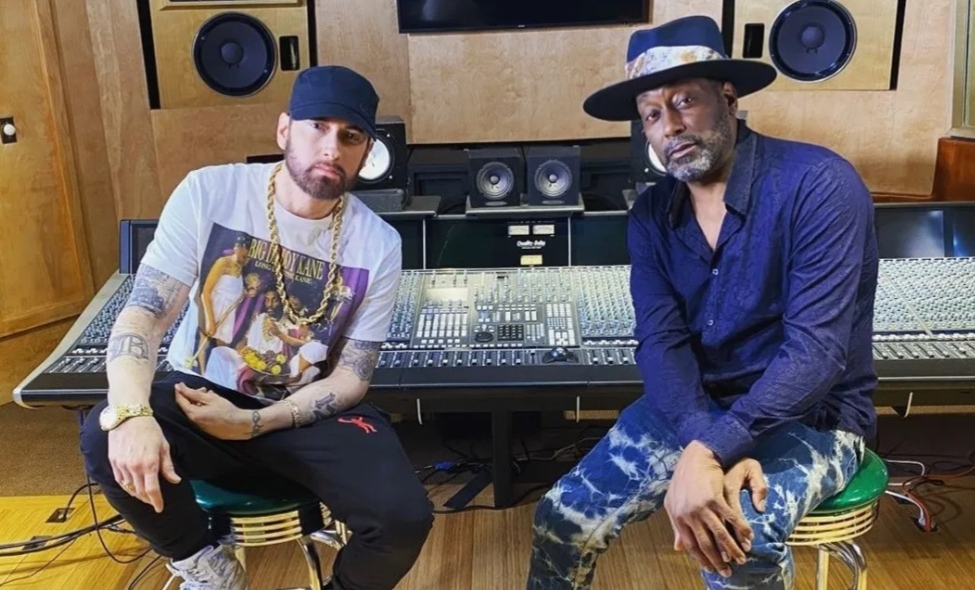 Eminem e Big Daddy Kane insieme in studio di registrazione