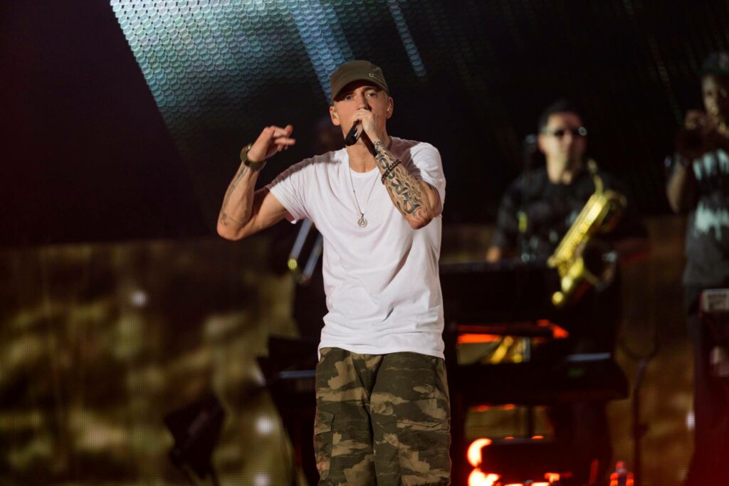 Eminem ad Atlanta per il Music Midtown Festival