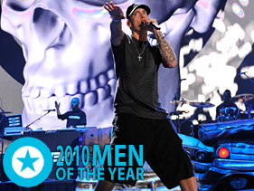 Eminem numero 2 per Mtv: Uomo dell´anno