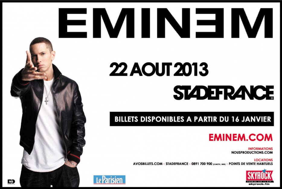 Concerto Di Eminem In Francia!