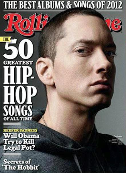 Eminem sul nuovo numero di Rolling stones