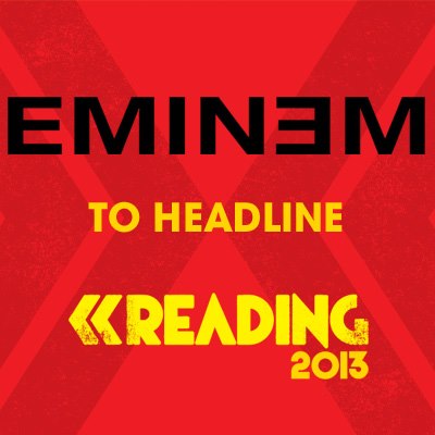 Annunciata performance di Eminem nel 2013 al Leeds And Reading Festival