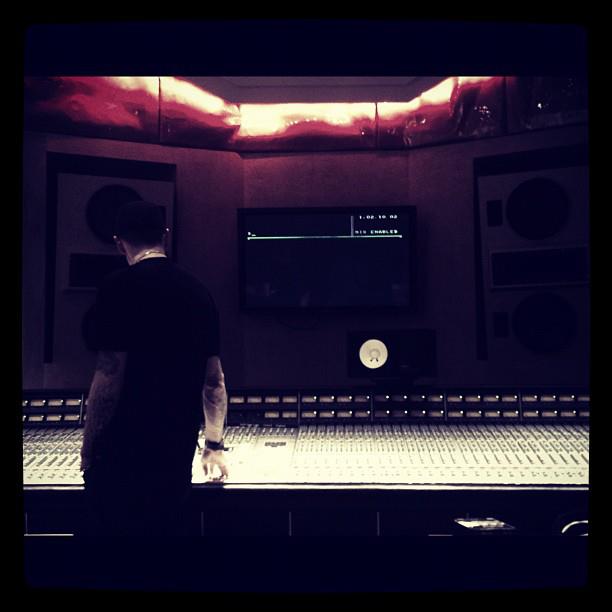 Eminem in studio con Joe Budden