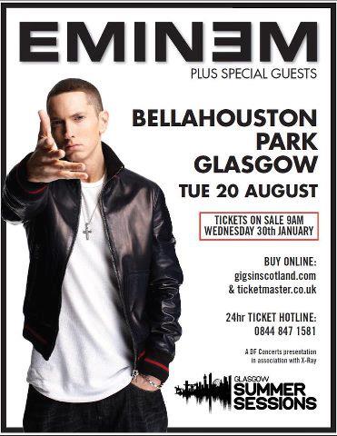 Eminem ospite speciale il 20 agosto