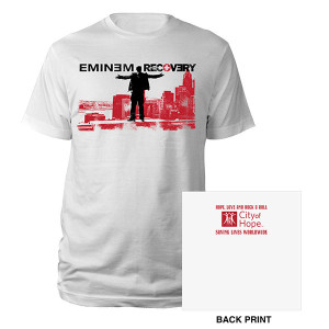 Eminem schierato per la fondazione "City of Hope"