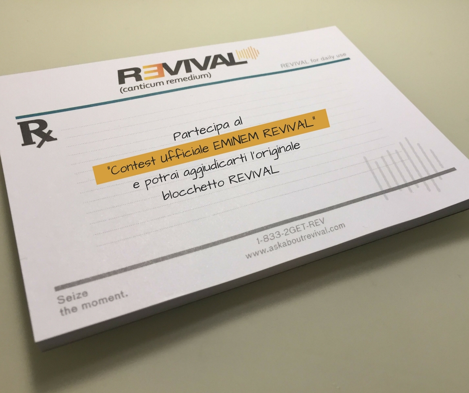 CHIUSO | MarshallMathers.eu & Universal Music CONTEST esclusivo "EMINEM REVIVAL" MarshallMathers.eu & Universal Music CONTEST esclusivo "EMINEM REVIVAL"