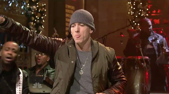 Eminem: il primo artista dai Beatles ad avere quattro singoli simultaneamente tra le 20 di 100 Hot Billboard