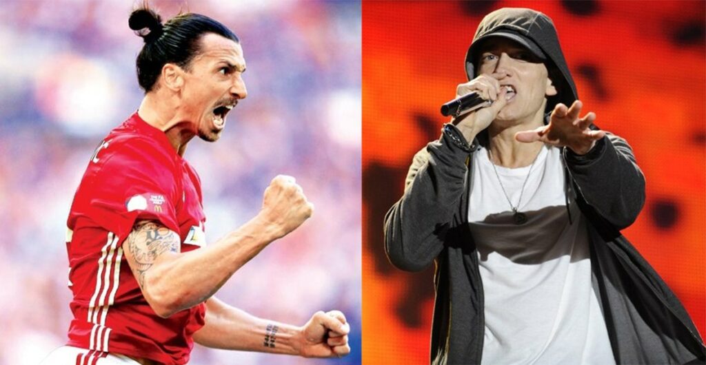 Zlatan Ibrahimović inserisce Eminem nella sua playlist