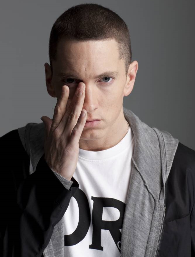 Eminem tappe in Europa