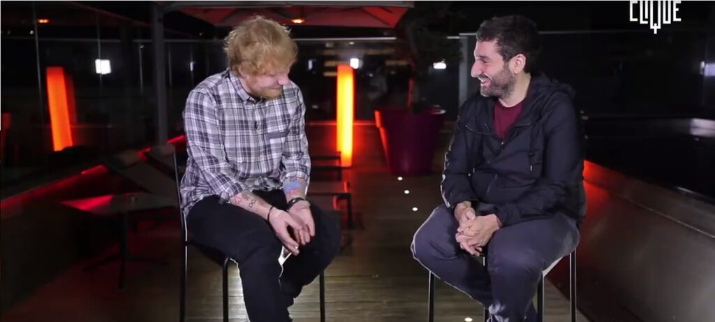 Eminem | Ed Sheeran canta Criminal durante un´ intervista