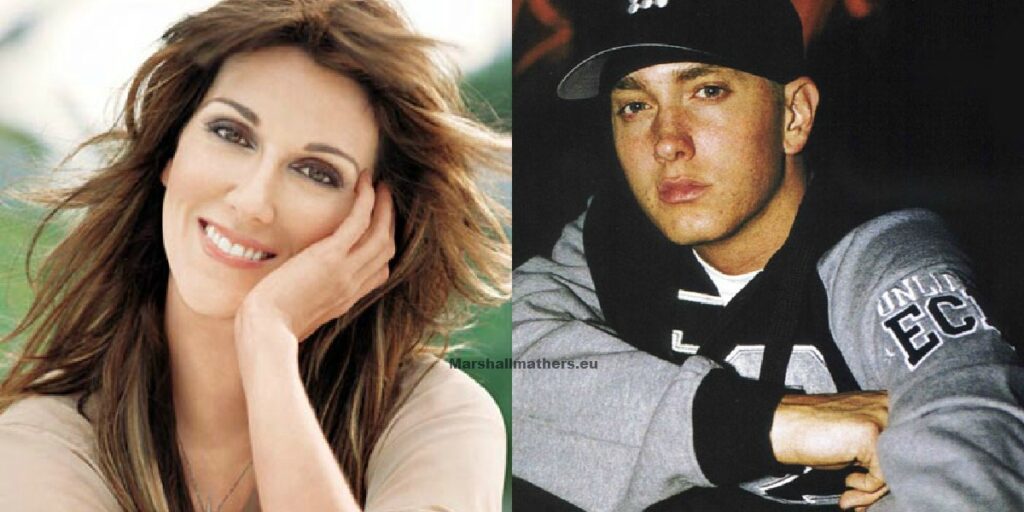 Celin Dion parla dell´influenza di Eminem a casa sua