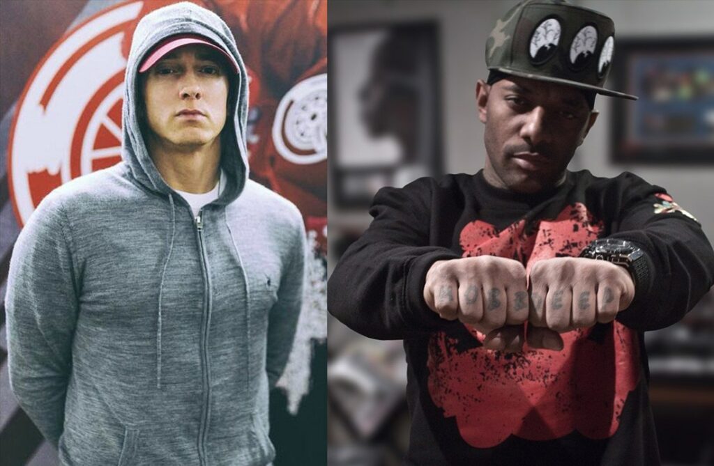 Eminem tributa Prodigy rappando "Survival of the Fittest"