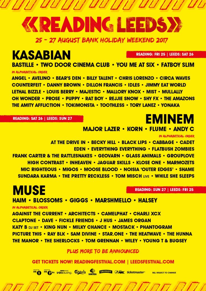 Eminem parteciperà al Reading e Leeds Festival in UK