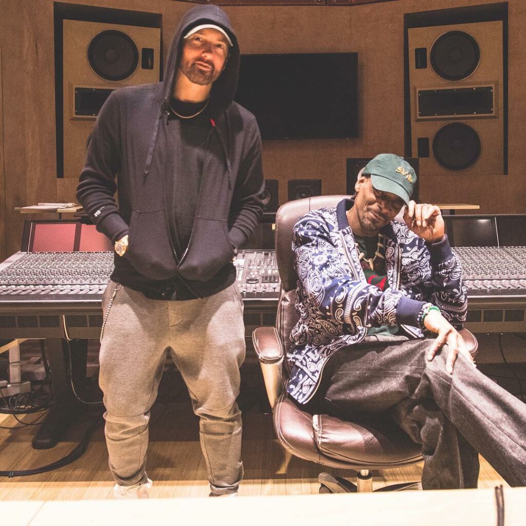 Eminem e Snoop Dogg in studio per registrare nuova musica?