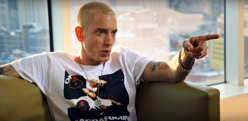 Estratto dell´intervista di Eminem nel nuovo trailer di "The Defiant Ones"