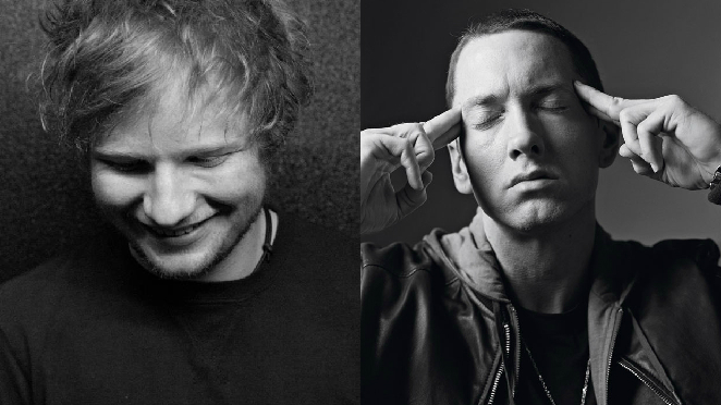 Ed Sheeran dichiara di voler registrare due tracce con Eminem