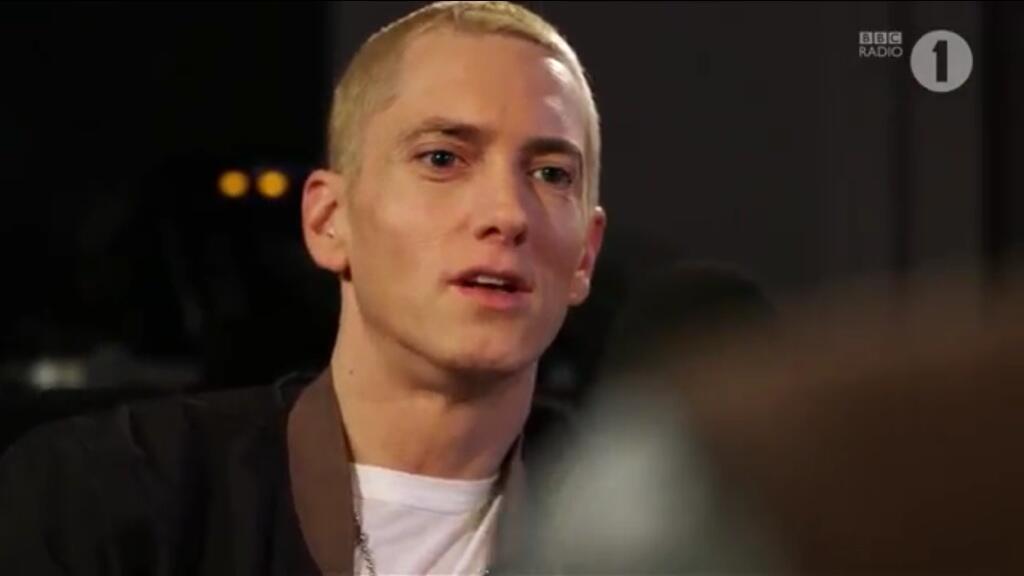 Eminem alla BBC Radio 1 ´Ho pensato fosse divertente riprodurre il vibe del primo Marshall Mathers LP e fare Stan2´