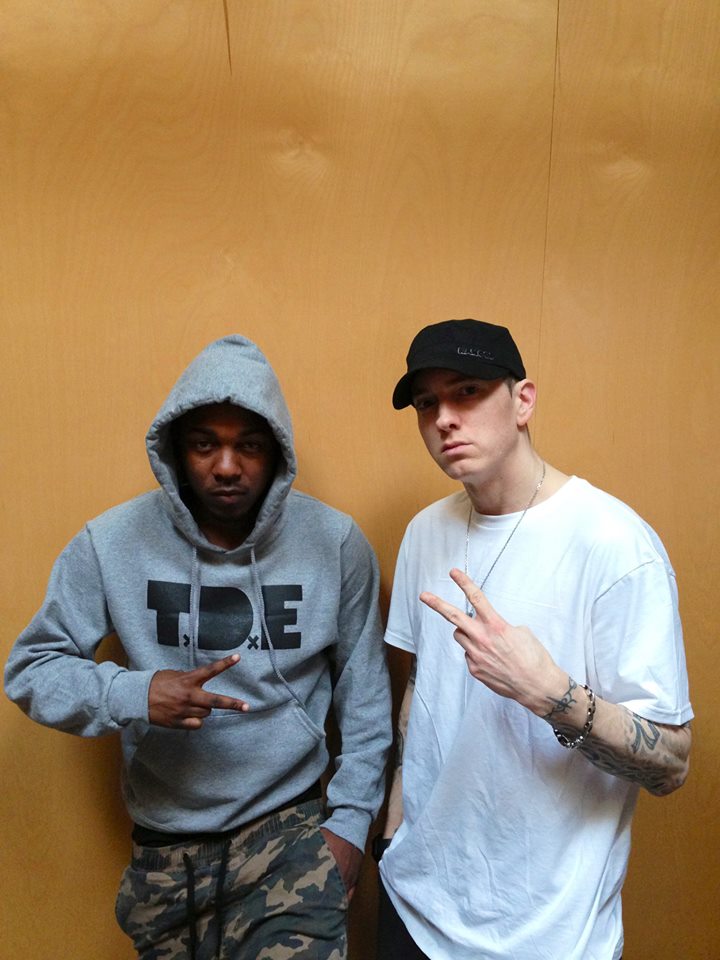 Kendrick Lamar non ha registrato in studio con Eminem