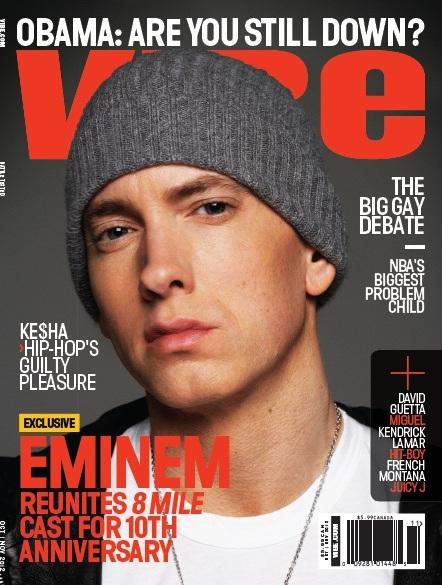 Vibe Story: 8 Mile And Runnin´. Eminem sulla copertina di Vibe