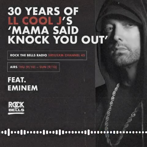 Eminem e LL Cool J festeggiano il 30esimo anniversario di "Mama Said Knock You Out" Eminem e LL Cool J festeggiano il 30esimo anniversario di "Mama Said Knock You Out"