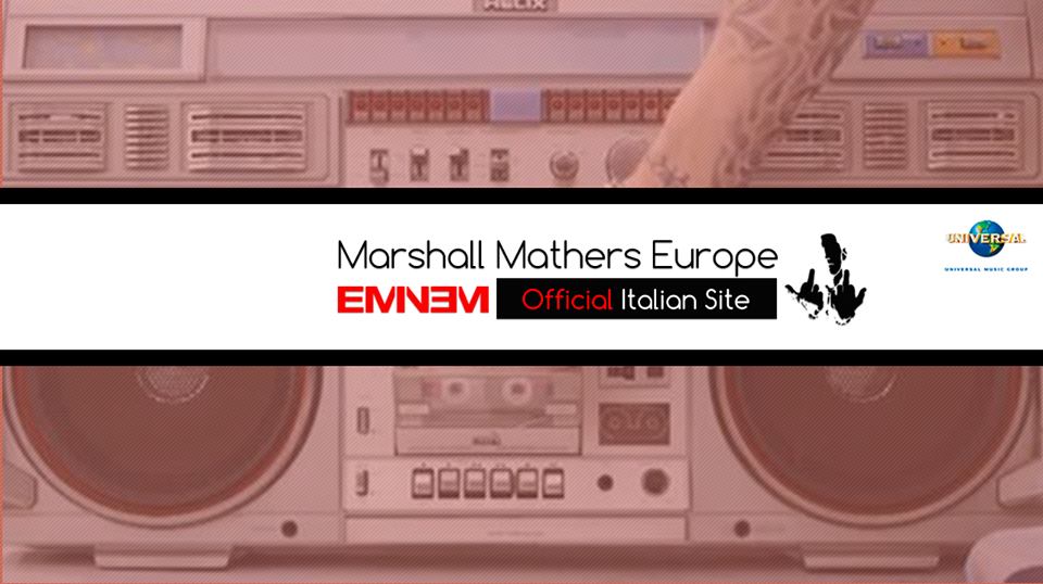 MarshallMathers.eu diventa il sito UFFICIALE di Eminem in Italia