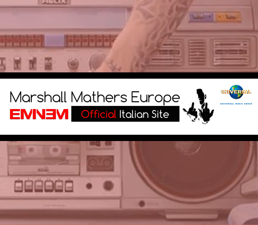 Official italian Site Eminem Sito Ufficiale Italiano Universal Music