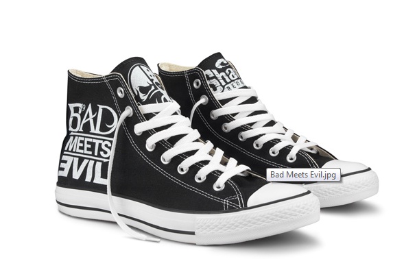 Scarpe dei Bad Meets Evil