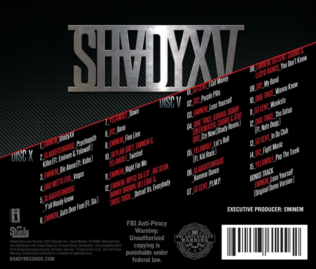 Shady XV