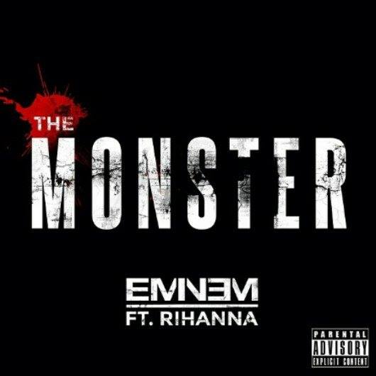 The Monster è in cima alla classifica dei singoli più ascoltati nel Regno Unito