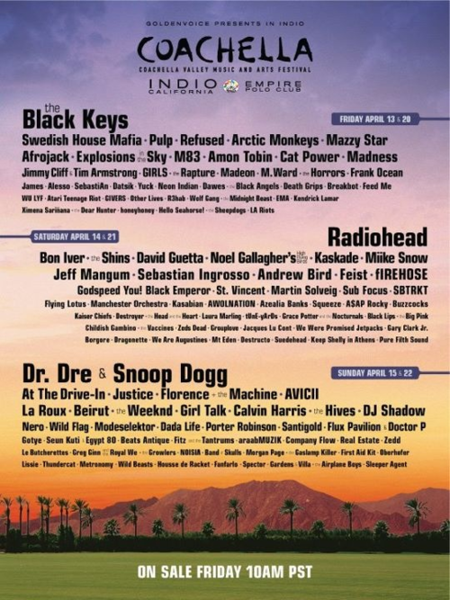Eminem al festival di Coachella