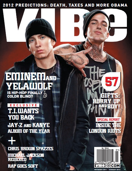 Eminem e Yelawolf sulla copertina di Vibe + dietro le quinte